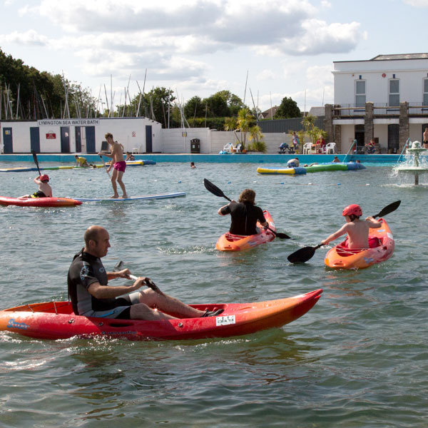 Lymington Sea Water Baths Facilities and Entry Charges