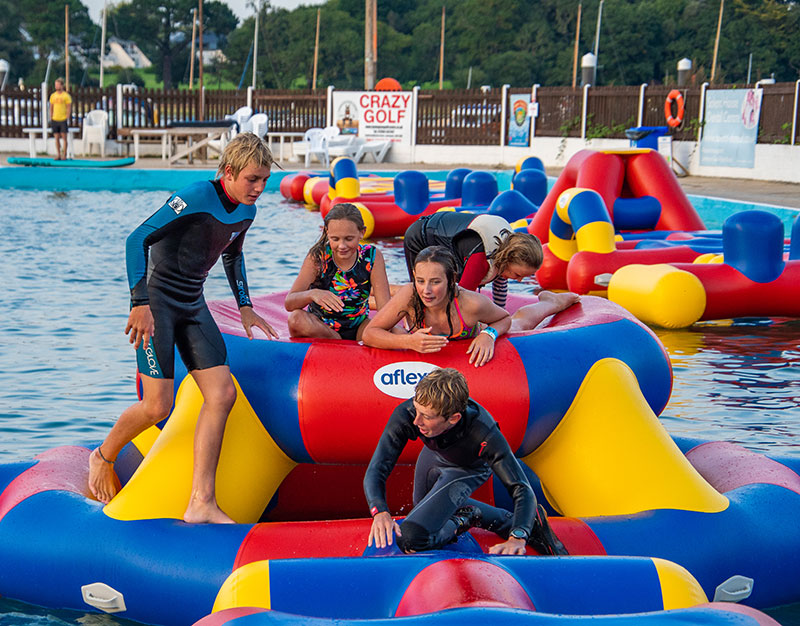 Lymington Sea Water Baths inflatables